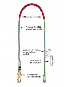 Franghie de siguranță PROT 10