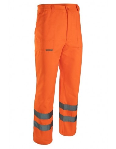 Pantaloni în talie ORANGE FLASH