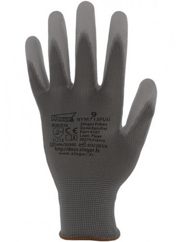 Mănuși poliester NYM713PU