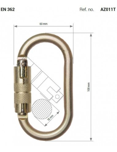 Carabinieră din oțel AZ 011T