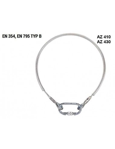 Conector din cablu de oțel AZ 410