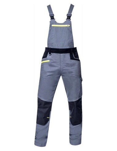 Pantaloni cu pieptar din doc elastic...