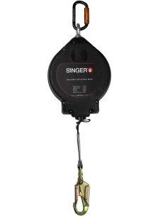 Opritor de cădere Singer Safety ARAWEB100 cu chingă poliester 10 m EN 360