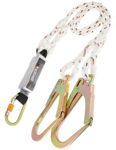 Mijloc de legătură Singer Safety TWINPRO15 în Y cu absorbitor EN 355