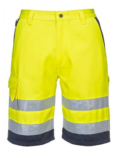 Pantaloni scurţi polibumbac HiVis E043