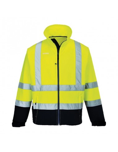 Jachetă Softshell Contrast HiVis S425