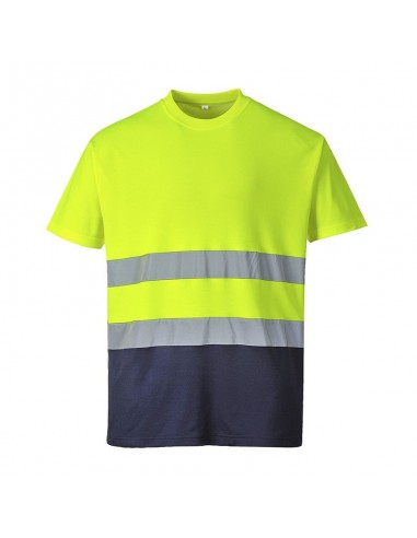 Tricou din Bumbac Confort Bicolor S173