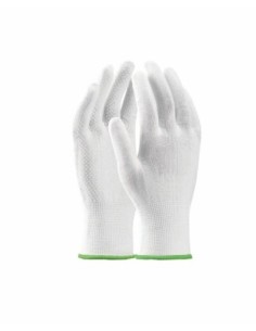 Mănuși textile Buddy Evolution ARDON A9222, poliester, PVC, alb