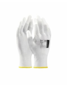 Mănuși de lucru imersate Leo ARDON A9002, poliester/nylon, PU, alb