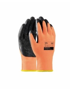 Mănuși de iarnă Regard ARDON A9194, poliester, latex, portocaliu/negru