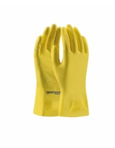Mănuși de protecție chimică Stanley 325 ARDON A5002, latex, galben