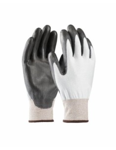 Mănuși anti-tăiere cu PU Storm Touch ARDON A8013, Dyneema, PU, negru/alb