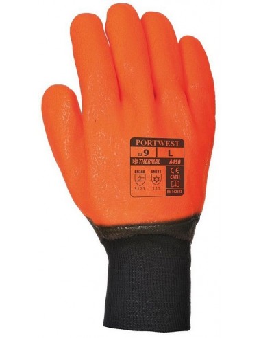 Mănuşi termice Impermeabil HiVis PVC