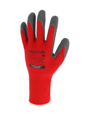 Mănuși tricotată cu înveliș din latex...