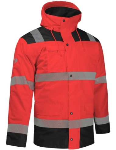 Parka 5-în-1 de înaltă vizibilitate –...