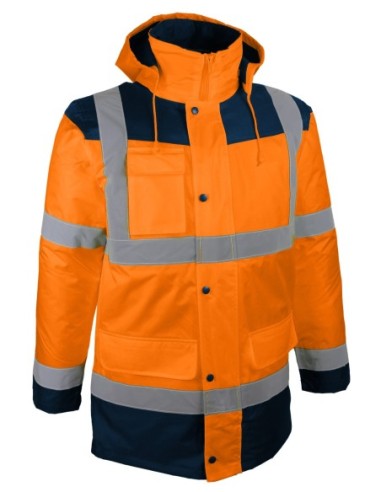 Parka 5-în-1 de înaltă vizibilitate –...