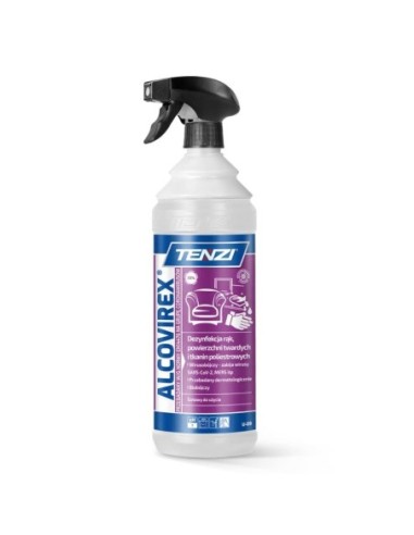 Dezinfectant pentru mâini și suprafețe cu acțiune bactericidă și virucidă – ALCOVIREX 1L
