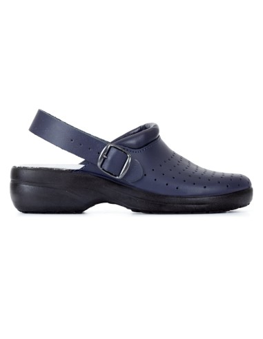 Saboți de lucru Goldenfit ANA BLU O1 FO SRA cu baretă