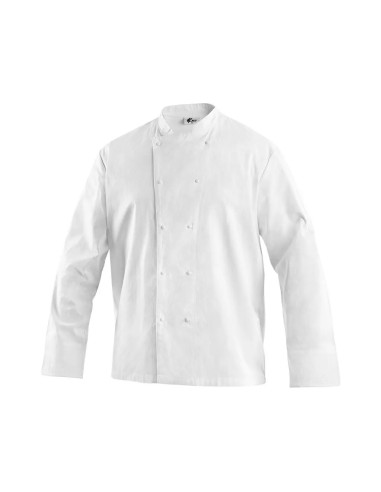 Jachetă de bucătar bărbați CXS RAVI, 100% bumbac, 190 g/m² – CXS