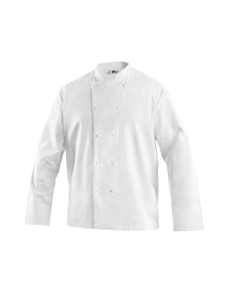 Jachetă de bucătar bărbați CXS RAVI, 100% bumbac, 190 g/m² – CXS