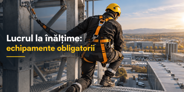 Lucrul la înălțime: ce echipamente sunt obligatorii?
